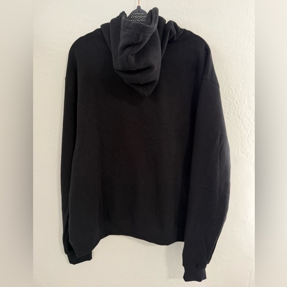 Adidas Black Sweatshirt with Colorful Peace Sign Men’s Size Large - Picture 5 of 6